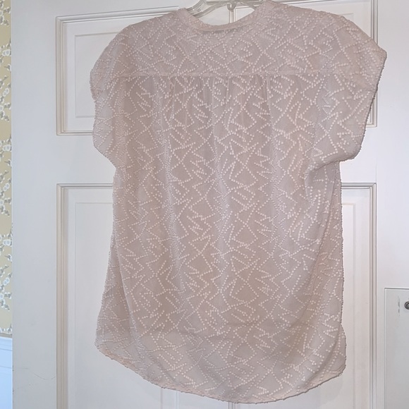 Cynthia Vincent Blush Silk Top - Picture 4 of 6